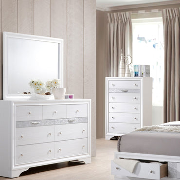 RYANA Comodă 6 sertare