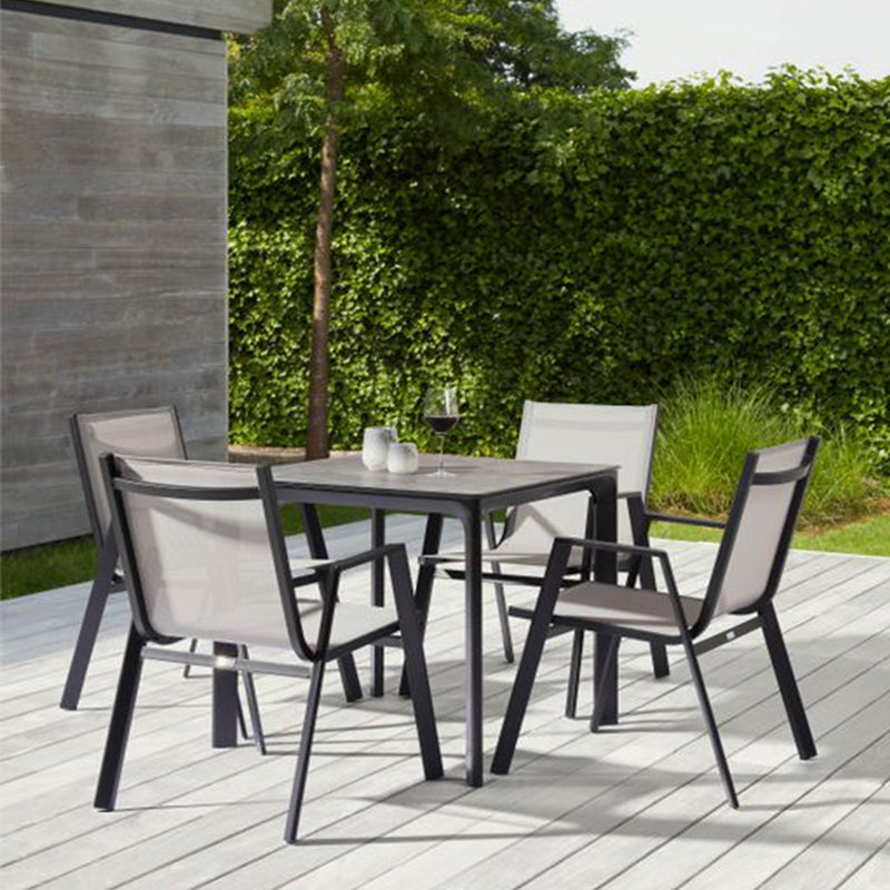 FINA/BARI Set mobilier terasă/grădină, 4 scaune și masă