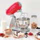 SMEG Mixer bucătărie cu bol 4.8L, tel, malaxor, paletă