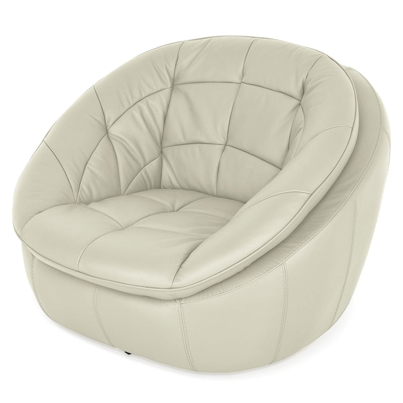 CHICAGO Fotoliu rotativ, piele