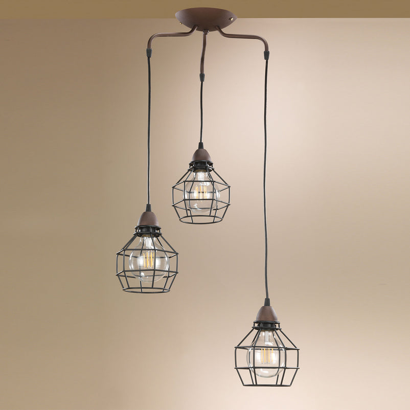 SPIDER Plafonieră 3x22W E27