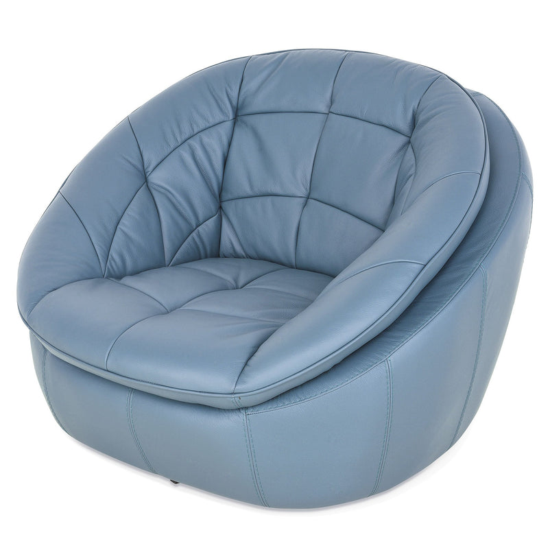 CHICAGO Fotoliu rotativ, piele