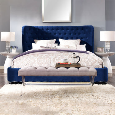 GAVELSTONE Pat tapițat, somieră inclusă