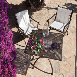 ROMEO Set mobilier terasă/grădină, 2 scaune și masă