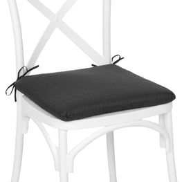 BASIC BLACK Pernă scaun, 40x40cm