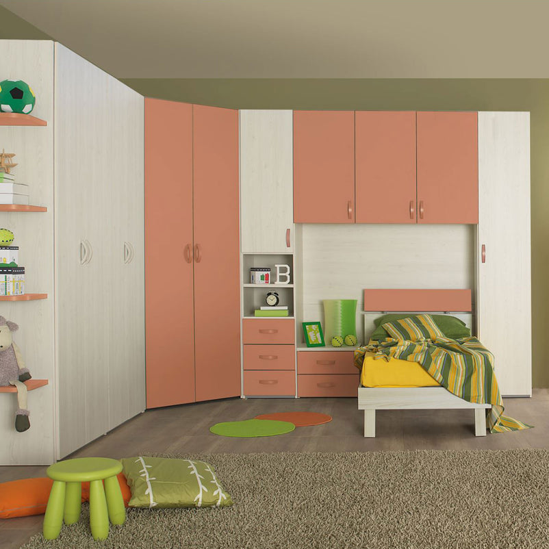 CAMBRIDGE Dulap de colț copii, 1 ușă