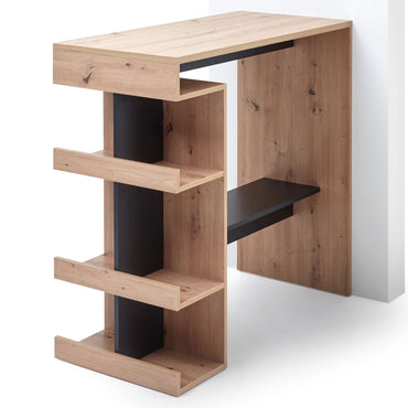 SPARKLER Masă bar, cu spațiu depozitare