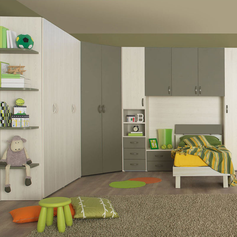 CAMBRIDGE Dulap de colț copii, 1 ușă