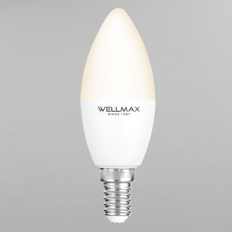 WELLMAX Bec LED 8W E14