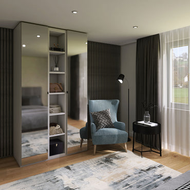 COMPACT Dulap 2 uși, 1 etajeră