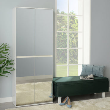 MILENA Banchetă cu ladă depozitare, stofă