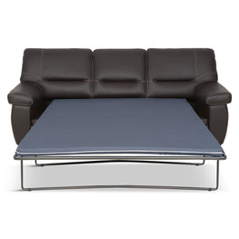 SENA Canapea extensibilă 3 locuri, piele