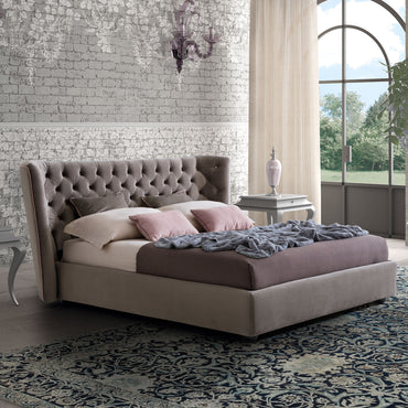 CONNERY Pat tapițat, 160x200cm, somieră inclusă