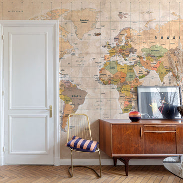 WORLD MAP Tapet