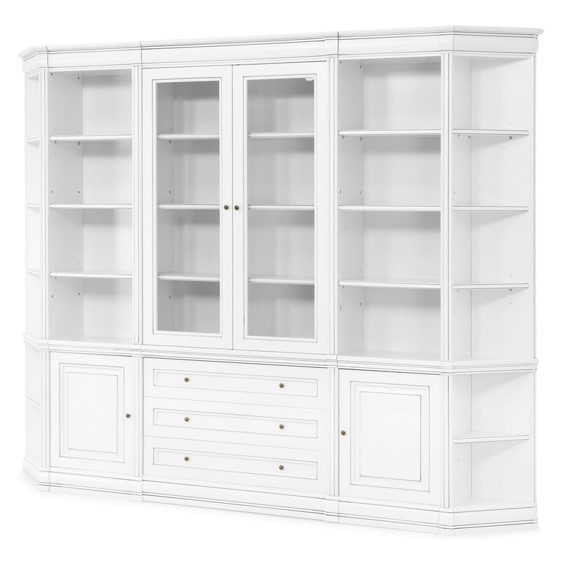 JAZZ Ansamblu living cu etajere laterale dreapta/stânga