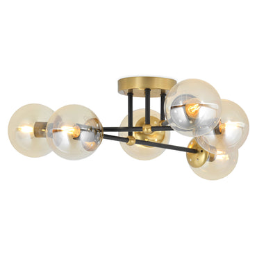 MACARIO Plafonieră 6x60W E27