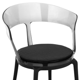 BASIC BLACK Pernă scaun, D.40cm