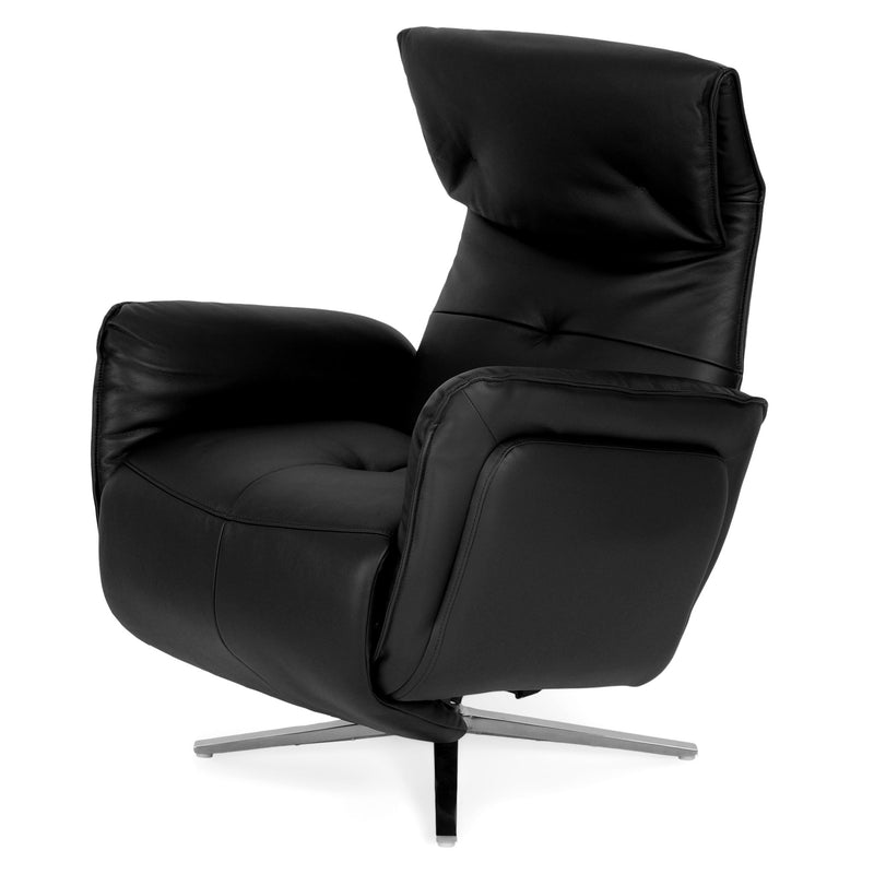 ALDWIN Fotoliu cu recliner electric, piele