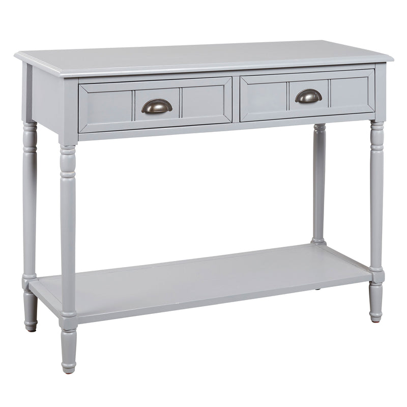 GOVERTON Consolă 2 sertare