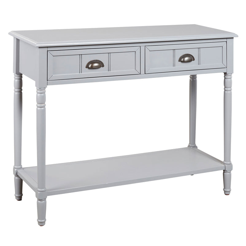 GOVERTON Consolă 2 sertare