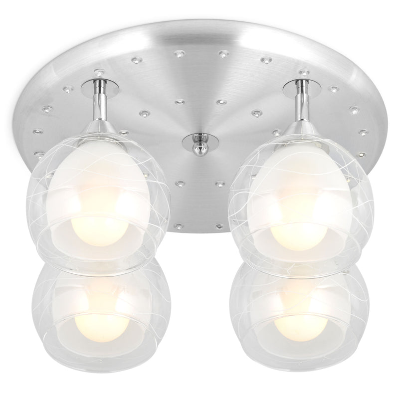 HELIANA Plafonieră 4x60W E27