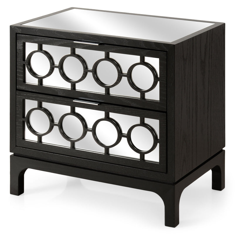 PRINCELY Noptieră 2 sertare