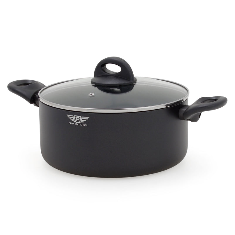 POP Cratiță cu capac, aluminiu, D.24cm