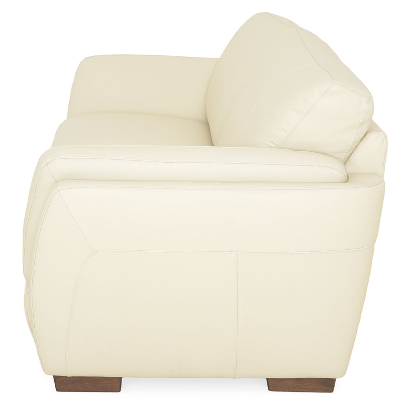 DEALAN Canapea 2 locuri, piele