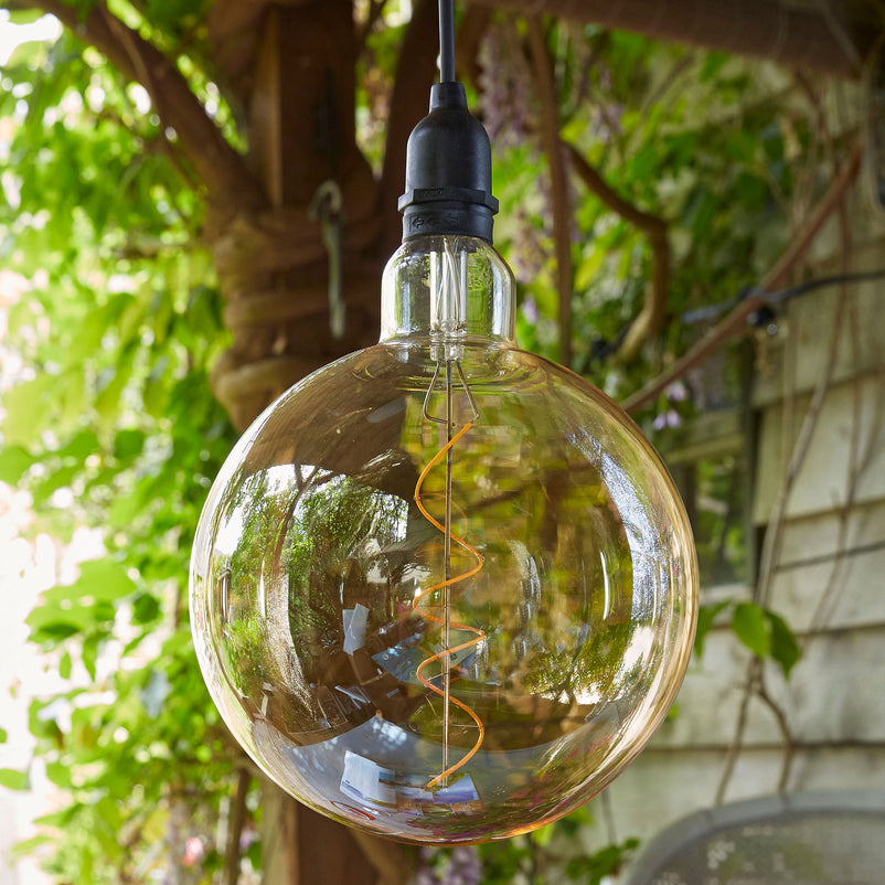 SPHERE Pendul exterior 4xAA LED