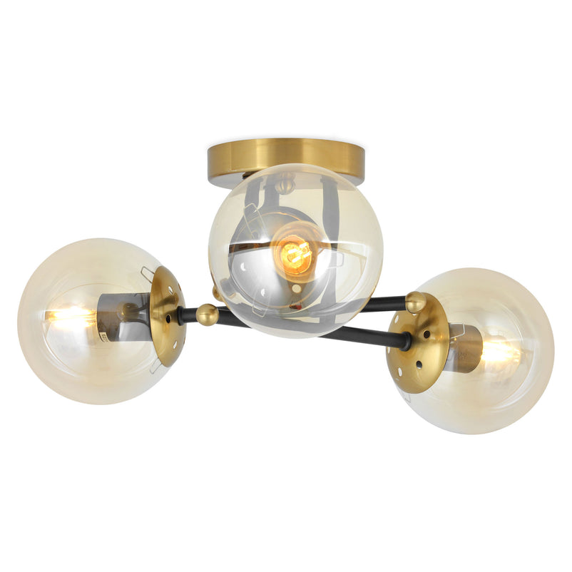 MACARIO Plafonieră 3x60W E27