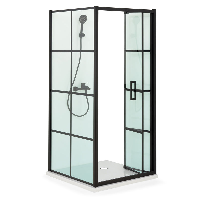 SUNRISE Sistem dus, 90x90cm, sticla