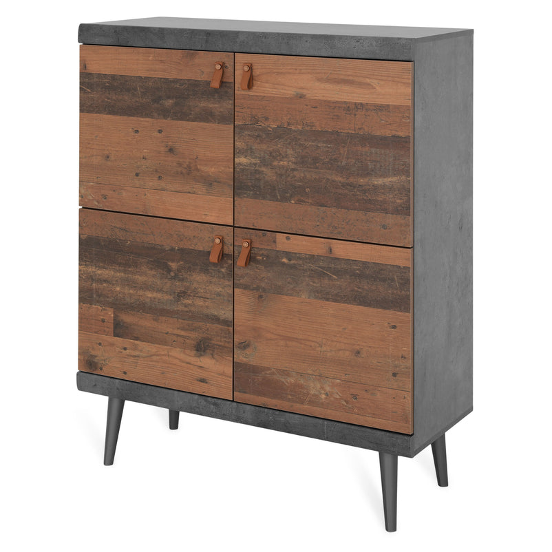 BERGEN Comodă 4 uși