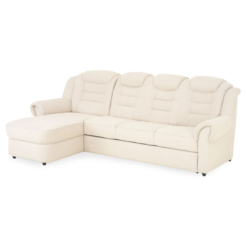 VELTEN Colțar extensibil, șezlong stânga/dreapta, stofă