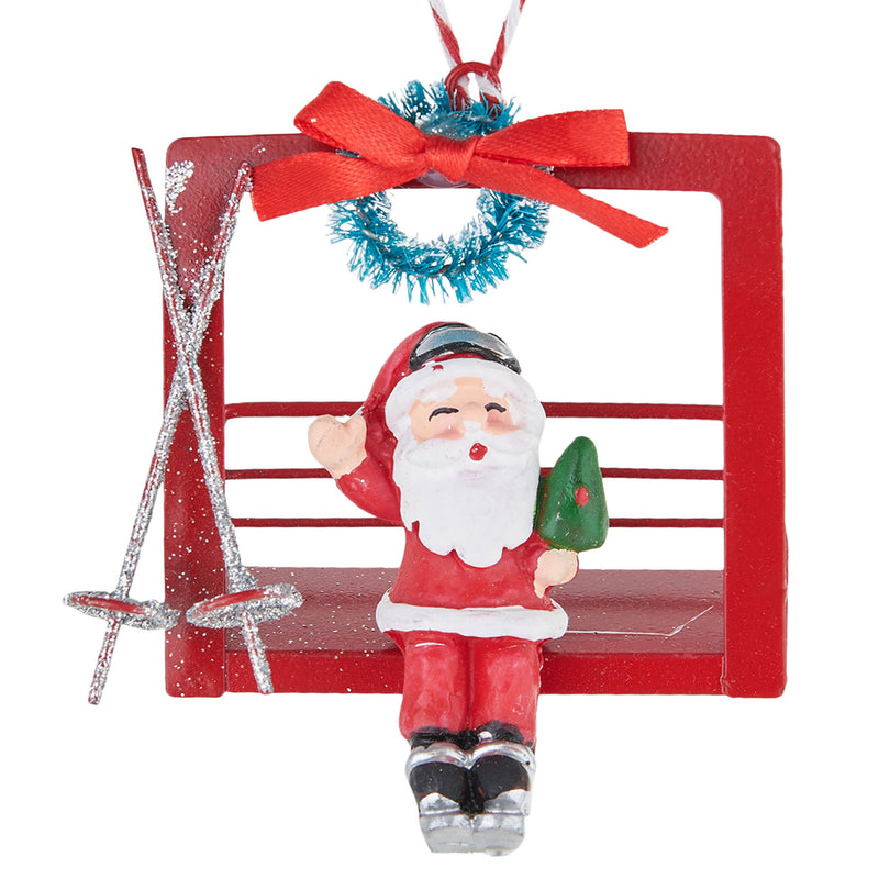 SKI HOLIDAY Set 3 decorațiuni