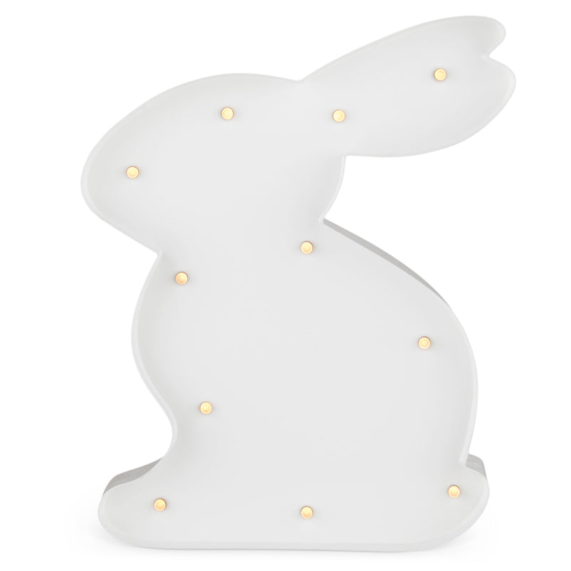 LITTLE BUNNY Decor luminos din metal pentru copii