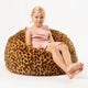 LEOPARD Puf beanbag copii, husă detașabilă