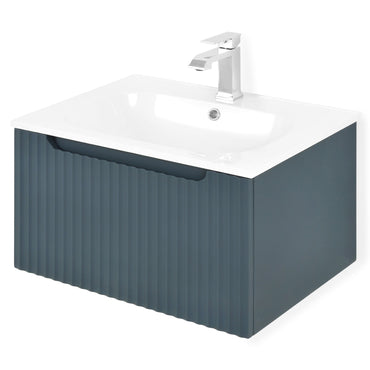 TURIN Set mască lavoar, 1 sertar și lavoar compozit