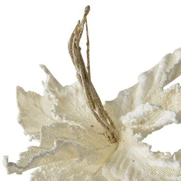 SNOWWHITE Floare decorativă