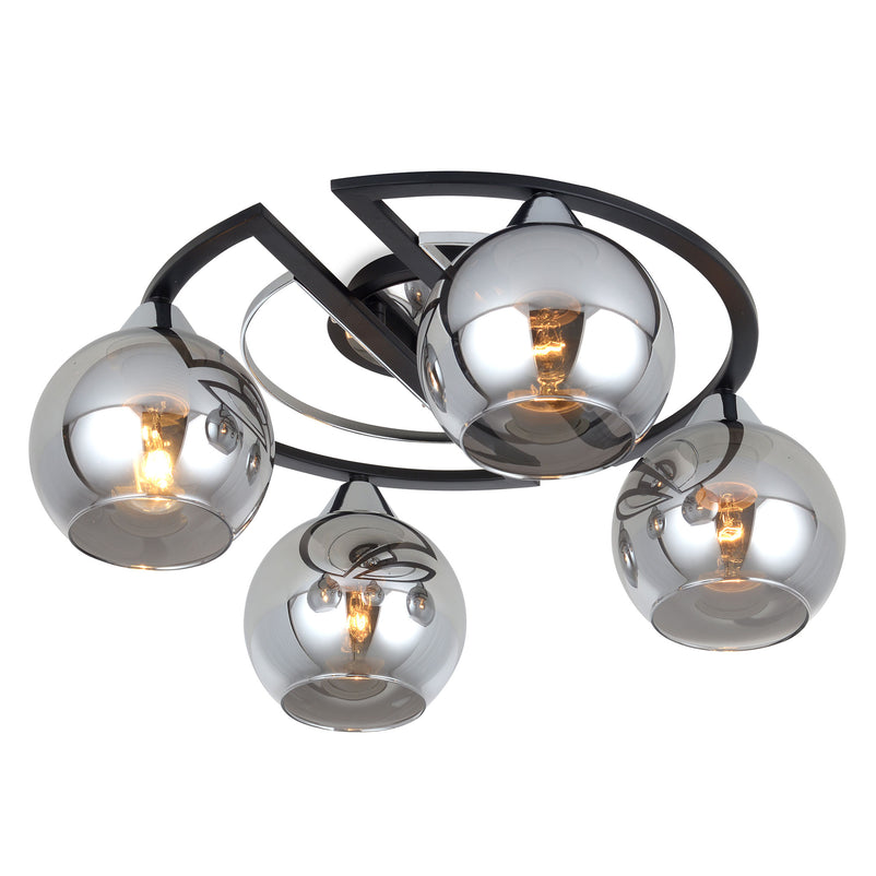 DOTTY Plafoniera 4x60W E27