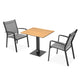ACERO/COSMO Set mobilier terasă/grădină, 2 scaune și masă