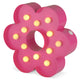 FLOWER Decor luminos din metal pentru copii