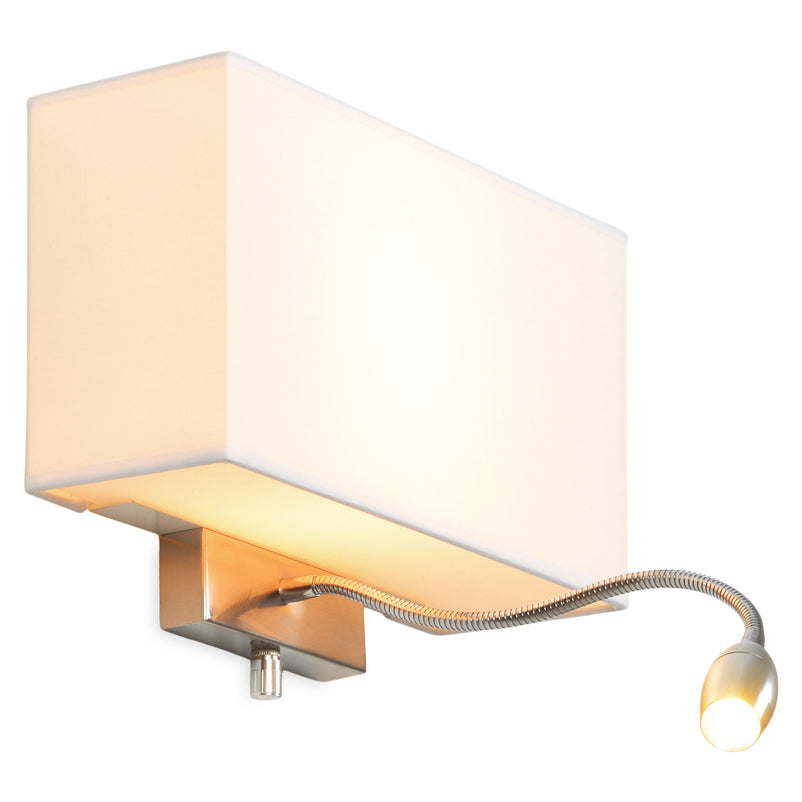 HOTEL Aplica 1+1x60/1W E27/LED