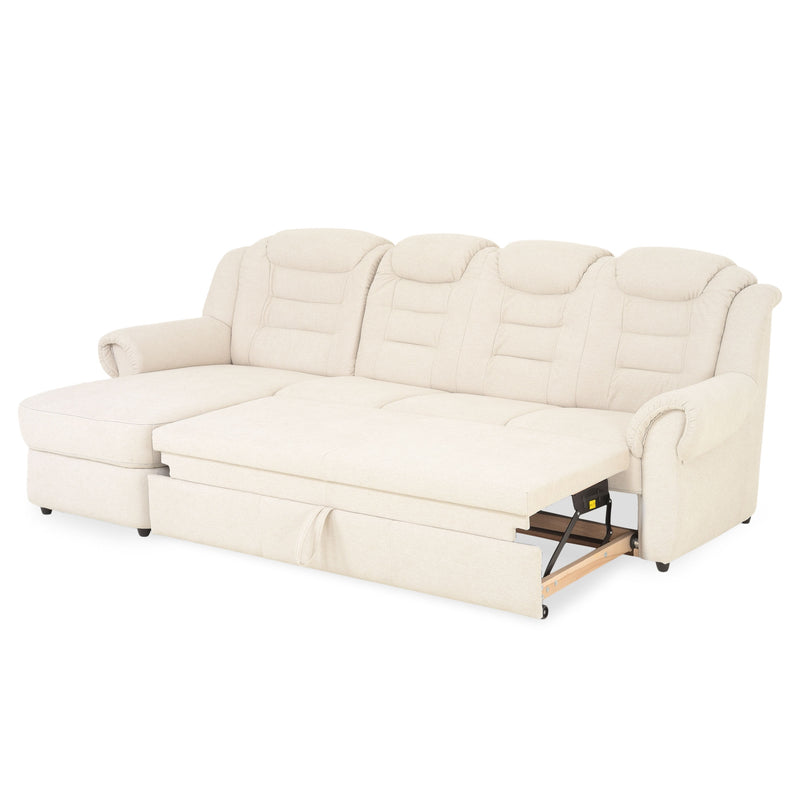 VELTEN Colțar extensibil, șezlong stânga/dreapta, stofă