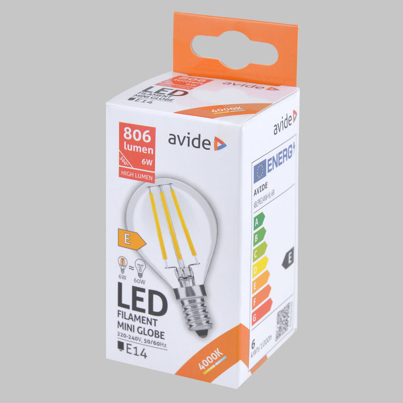 AVIDE Bec LED 6W E14