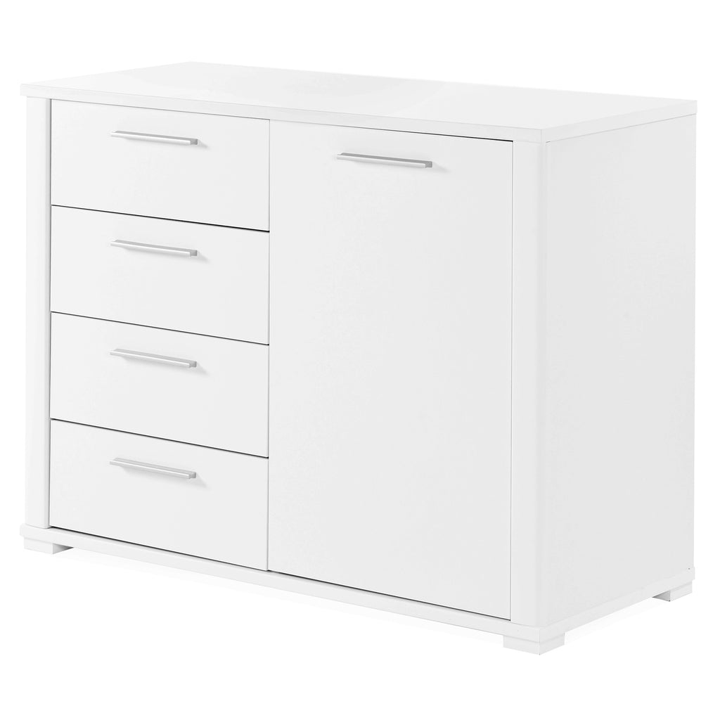 Comoda 4 sertare, 1 usa MOON de la Mobexpert