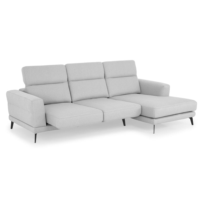 MELBOURNE Colțar, șezlong stânga/dreapta, mecanism șezut și tetiere, stofă