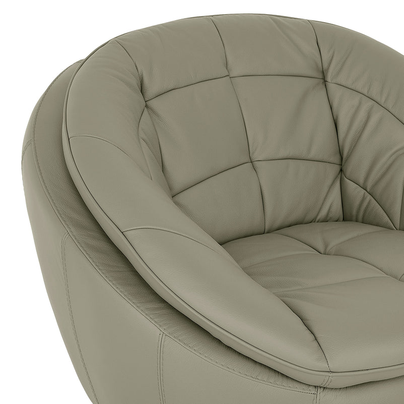 CHICAGO Fotoliu rotativ, piele