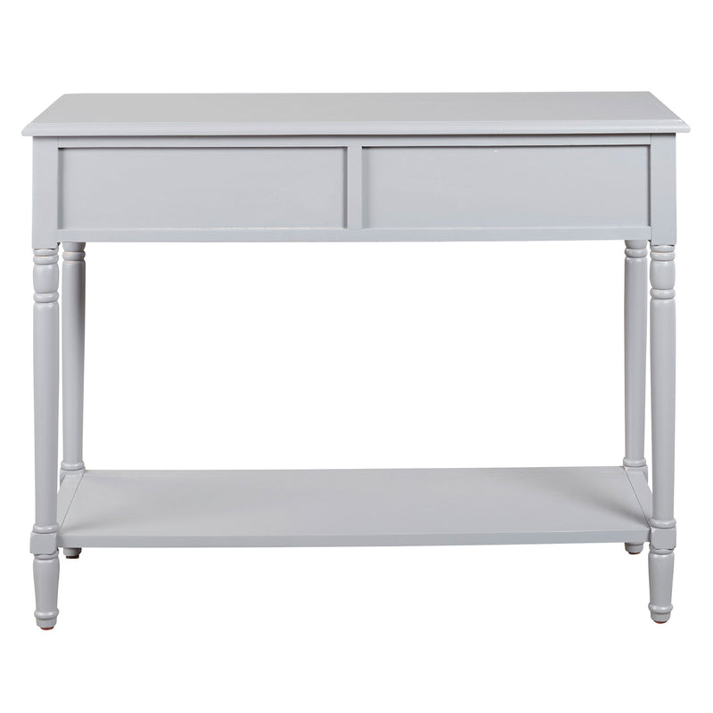 GOVERTON Consolă 2 sertare