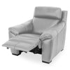 THOMSON Fotoliu cu recliner electric și mecanism tetieră, piele