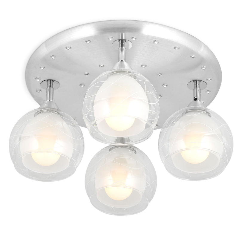 HELIANA Plafonieră 4x60W E27